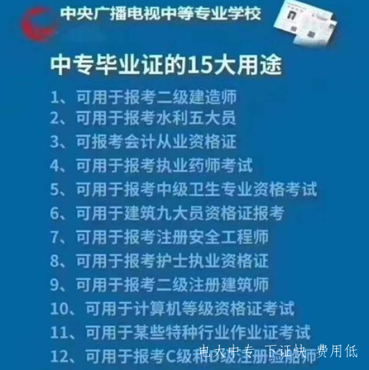 湖北一年制電大中專(zhuān)報名指南