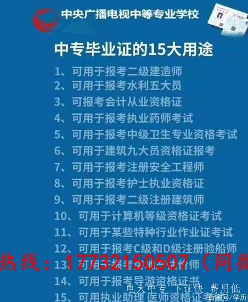 電大中專(zhuān)含金量怎么樣
